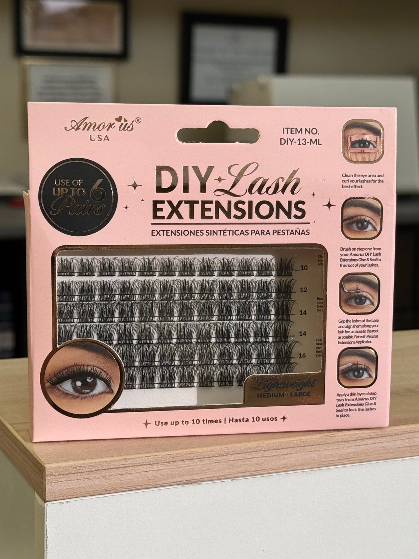 DIY 13 ML lash clusters