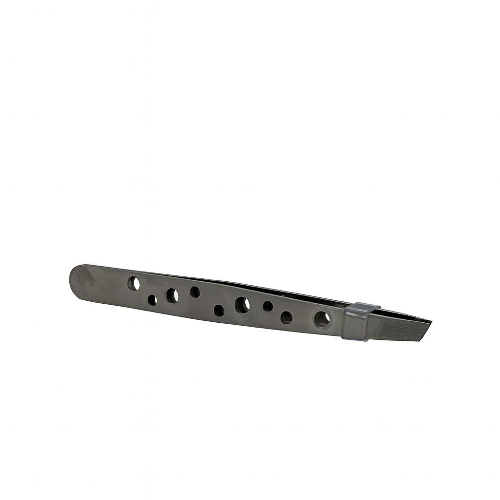 Stainless Steel Precision Slant Tip Tweezers