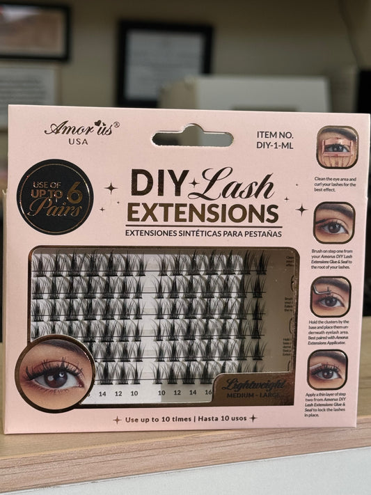 DIY 1 ML lash clusters