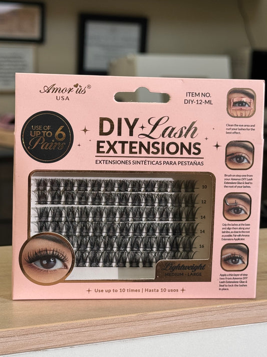 DIY 12 ML lash clusters