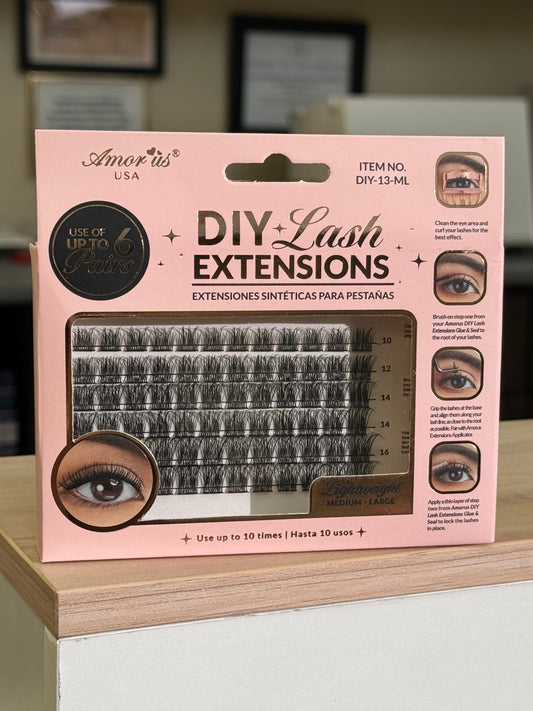DIY 13 ML lash clusters