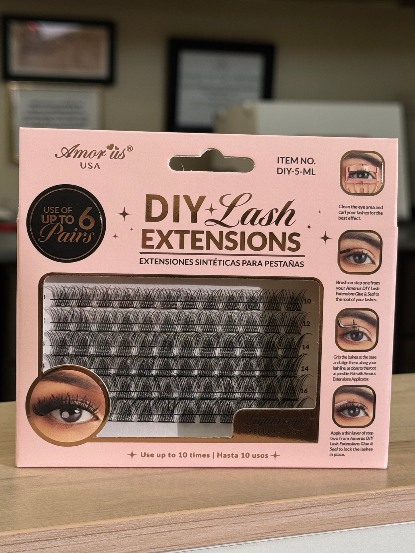 DIY 5 ML lash clusters