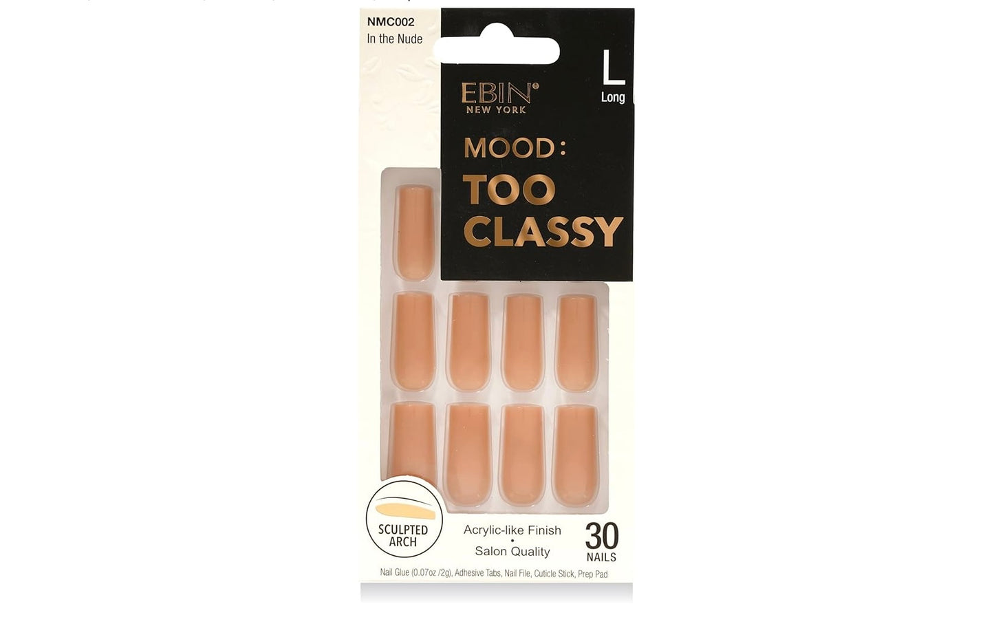 EBIN Press on nails IN THE NUDE
