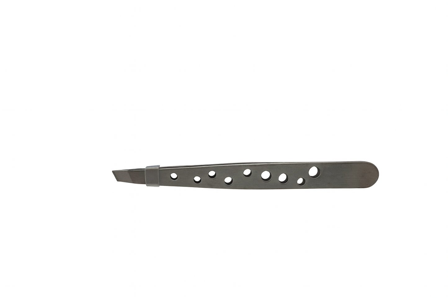 Stainless Steel Precision Slant Tip Tweezers