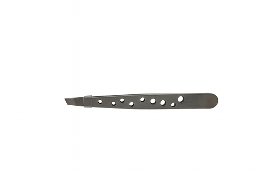 Stainless Steel Precision Slant Tip Tweezers