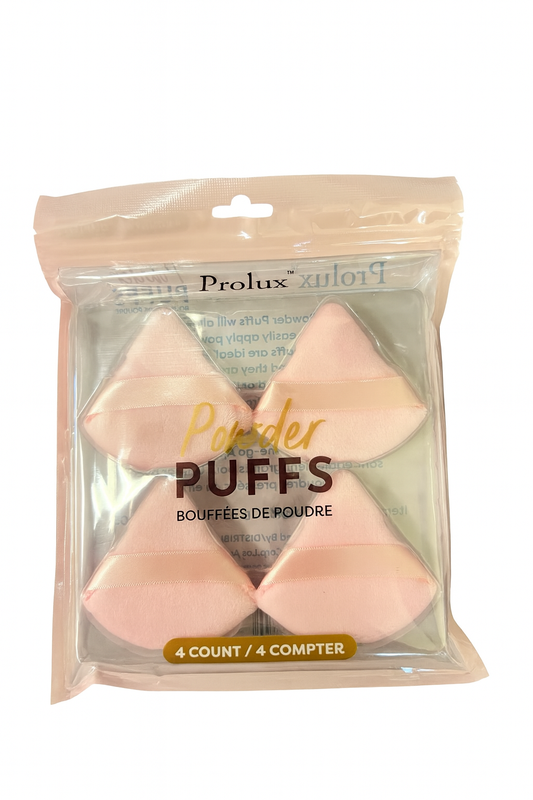 Prolux Powder Puffs – 4 Count